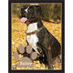 Black and Tan Paw Photo Pet Sympathy Cards Image 2 of 3